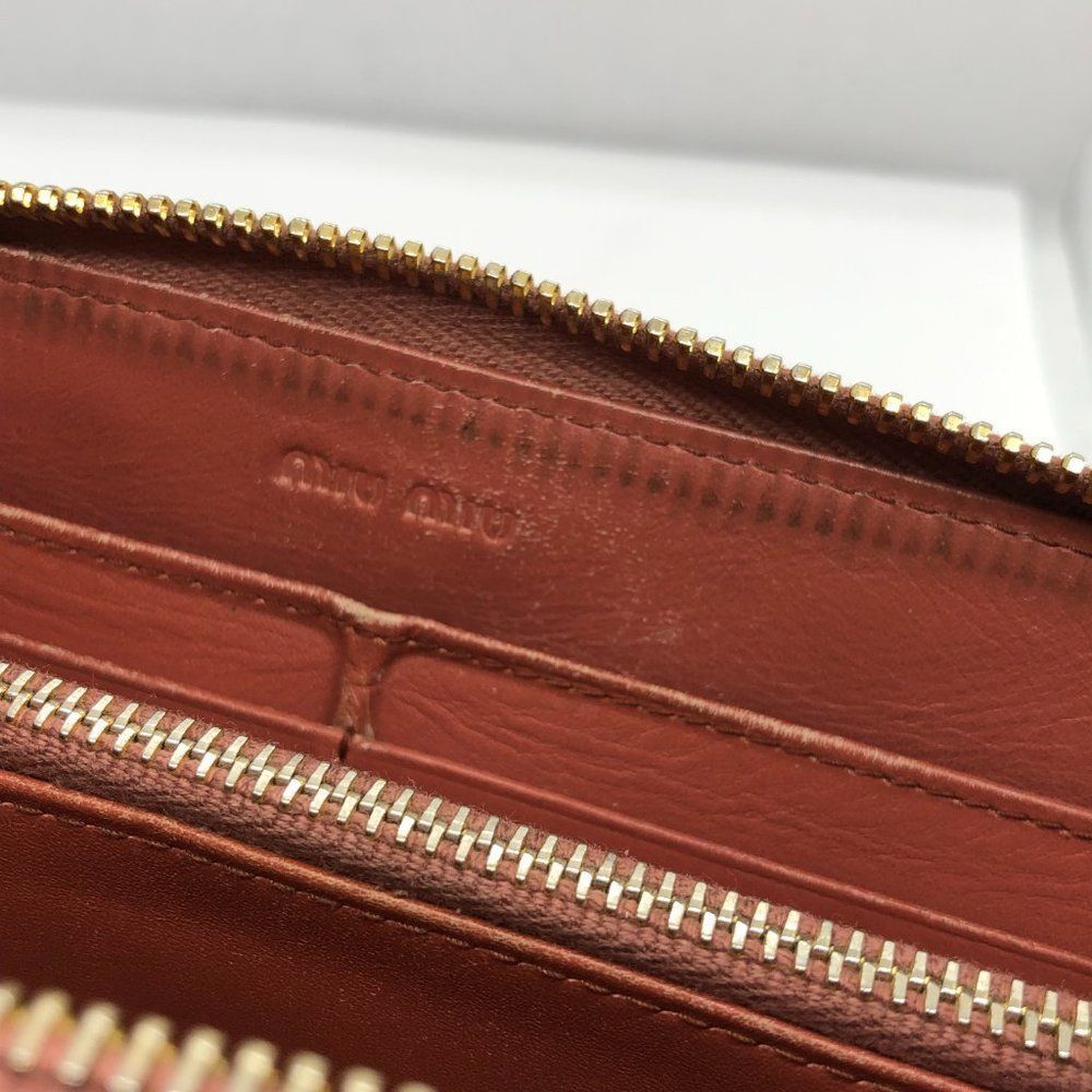 **Damaged** Authentic Miu Miu By Prada Croc Embos… - image 7